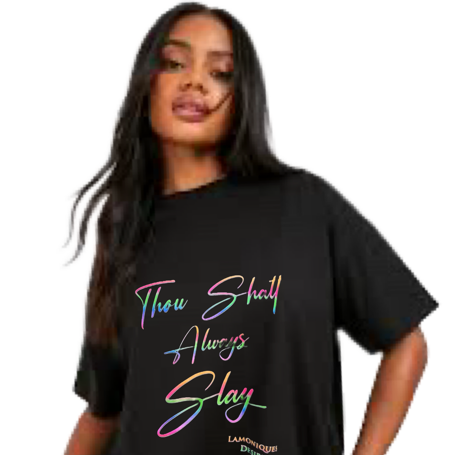Revived growth chart shirt black